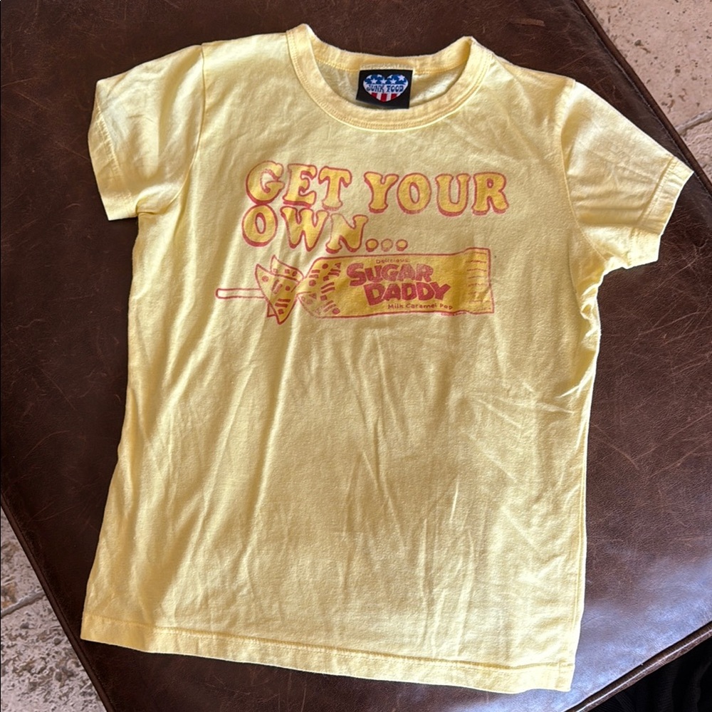 Get your own sugar daddy T-shirt. 😆